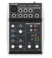 Behringer Xenyx 502S *ของแท้ประกัน 1ปี* 5-Input USB Streaming Interface Mixer, มิกเซอร์ /ออดิโออินเตอร์เฟส