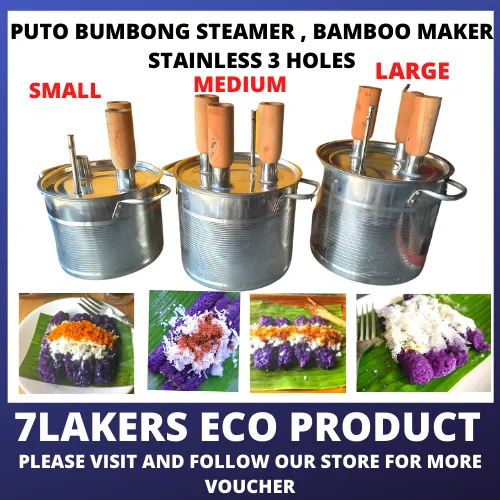 PUTO BUMBONG STEAMER STAINLESS , PUTO BONGBONG STEAMER / BAMBOO MAKER