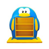 โปรโมชัน ชั้นวางของเด็ก PENGUIN สีฟ้า/เหลือง SHELVING UNIT PENGUIN LIGHT BLUE/YELLOW สินค้าโปรโมชั่น เฟอร์นิเจอร์อเนกประสงค์ ชั้นวางของ ราคาถูก