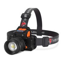 【CW】 Headlamp USB Charging Head Torch Adjustable Forehead Light Daily Waterproof Lighting Supplies L9 2pcs Batteries