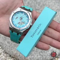 G-Shock Casioak Tiffany Blue Gen4 Rubber with Silver Case