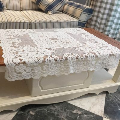 Modern Table Cloth White Vintage Lace Decorative Tablecloth Dining Table Cover Cloth Textile Wedding Party Hotel Home Decor