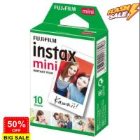 ฟิล์ม Fuji instax mini 10 แผ่น สำหรับกล้องโพลารอยด์ หมดอายุ 10/2023 #ฟีล์มกล้อง  #ฟีล์มโพลารอยด์   #ฟีล์มหนัง   #ฟีล์มสี