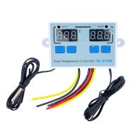 ；‘。、’ W1088 Dual LED Digital Temperature Sensor Meter Controller Electric Heating Thermostat 220V Aquarium Incubator Thermoregulator