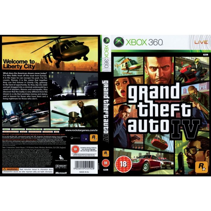 grand-theft-auto-แกรนด์เทฟต์ออโต-gta-ทุกภาค-แผ่นเกม-xbox360-สำหลับเครื่องแปลง-rgh-jtac-lt2-0-lt3-0