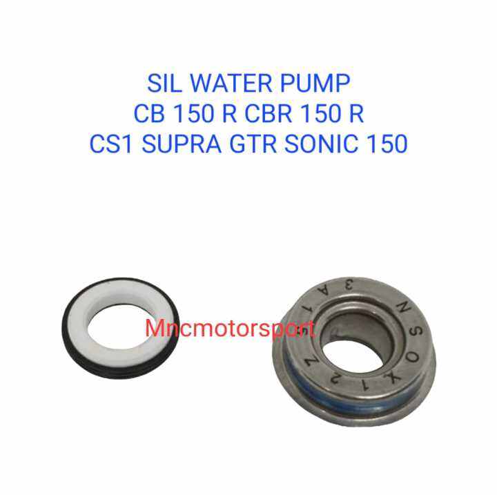 SEAL SIL WATER PUMP CBR CB 150 R CS1 SUPRA GTR SONIC POMPA RADIATOR
