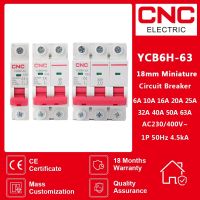 CNC 1 P/2 P/3 P เบรกเกอร์ขนาดเล็ก MCB Din Rail Mount Breaking ความจุ 6A/10A/16A/20A/25A/32A/40A/50A/63A-WIOJ SHOP