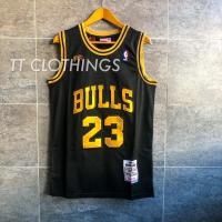 23ชิคาโกบูลส์ Black Gold Home เสื้อบาสเก็ตบอล NBA Bazu เสื้อบาสเก็ตบอล