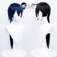 Vanitas Cosplay Wig Anime The Case Study of Vanitas Cosplay HSIU Black/blue long ponytail short hair free Brand Wig Cap