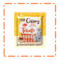 Pet8 Creamy Treats ครีมแมวเลีย รสทูน่าและแซลมอน แพ็คใหญ่ 20 ซอง (15g.x20)