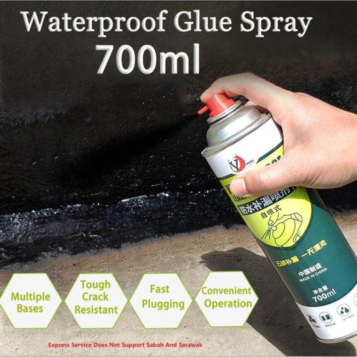 High Capacity Waterproof Leak Sealing Repair Spray 700ml Leak Sealer ...