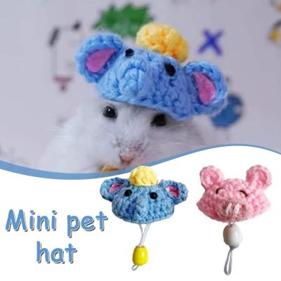 Cute Mini Pet Hat Small Animal Clothing For Hedgehog Hat Hamsters I3F7