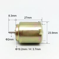 Micro R260 24mm Round Motor Motor DC 3V 3.7V 6V 25000RPM High Speed Large Torque DIY Toy Car Boat Fan Tank Model Electric Motors