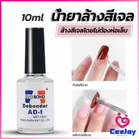 CeeJay น้ํายาละลายกาว ถอดเล็บ PVC เช็ดกาว  Nail polish remover