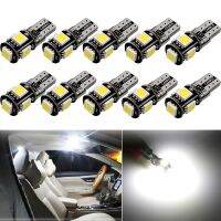 10 X W5W T10หลอดไฟ LED ภายในรถแสงโดมสำหรับ Toyota C-HR CHR RAV4 Camry Corolla 2016 2017 2018อุปกรณ์เสริมช่องโคมไฟ