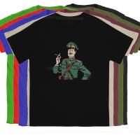 Colonel Olrik T-Shirt For Men Blake And Mortimer Belgian Comics Designer Tees Summer Tops Men T Shirts Printed Men Clothing