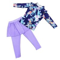 【JH】 Little Rash Guard Children Swimwear Sleeve UV Protection UPF50  Sunsuit  3-11Y Swimsuit