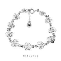 Mizuchol กำไลข้อมือเงินแท้ Elegant Shadow Bracelet (Silver) (SALE)