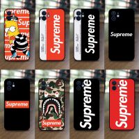 เคส iphone 12  ลายสุพรีม ขอบนิ่มหลังแข็ง เคสมือถือ เคสโทรศัพท์ Case เคส TPU ขอบนิ่มหลังแข็ง ไม่ขูดตัวเครื่อง ไม่กัดขอบ