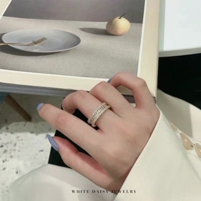 New Collection แหวนแฟชั่น แหวนสีทอง แหวนผู้หญิง เครื่องประดับแฟชั่น#WD107 บริการเก็บเงินปลายทาง
