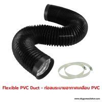 [พร้อมส่ง]⭐⭐Flexible PVC Duct Φ 4"/6" - ท่อลมระบายอากาศ ท่อเฟล็กซ์ ท่อลมร้อน ท่อแอร์เคลื่อนที่ ท่อดูดอากาศ ท่ออลูมิเนียม ท่ออ่อนจัดส่งฟรีมีเก็บปลายทาง