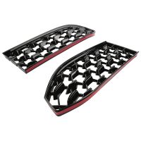 Car Front Bottom Middle Net Decoration Bumper Lower Grilles Protective Stand Cover for Mazda CX 30 CX-30 2020 2021