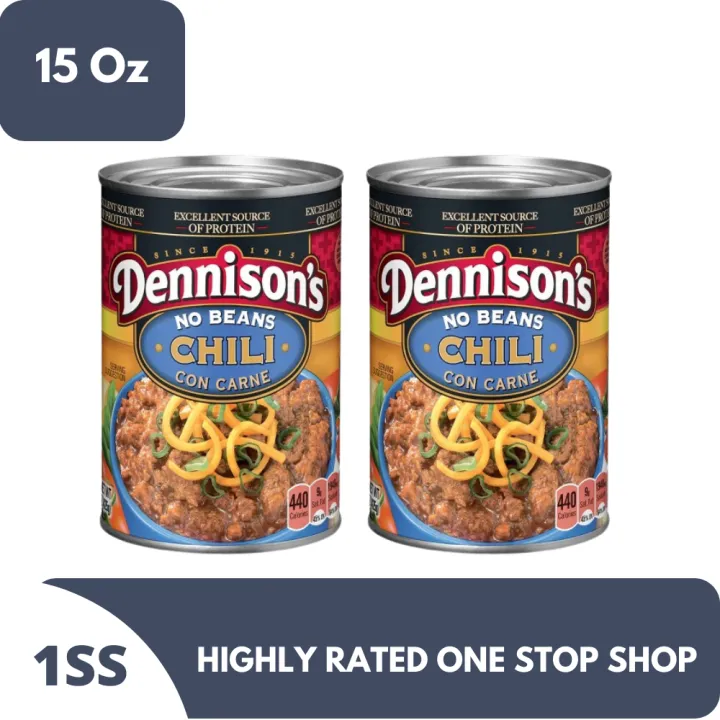 Dennison’s No Beans Chili Con Carne x 2 15 Oz | Lazada PH