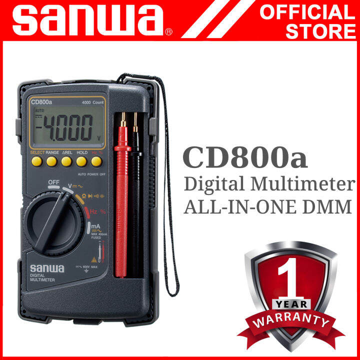 Sanwa CD800a Digital Multimeter Lazada
