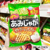 ???   Tohato AMIJAGA  SOUR CREAM ONION Flavor  60 G. มันฝรั่งอบกรอบรสซาวครีมและหัวหอม  มันฝรั่งอบกรอบ รสซาวครีมและหัวหอม ???