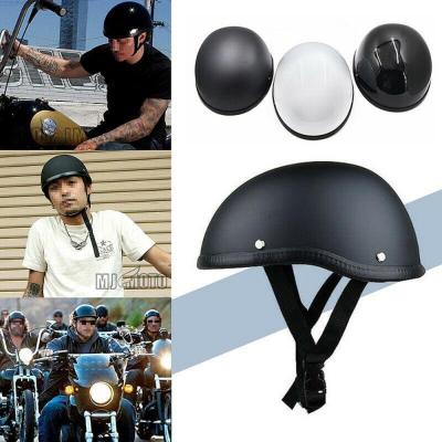 Dropship Motorcycle Accessories Motocross Helmet Motorcycle Skull Cap Motorcycle Helmet Vintage Half Face Helmet Retro