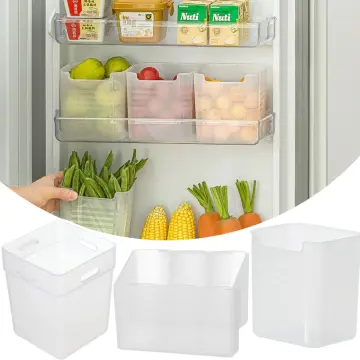 Fridge Organizer Food Fresh Storage Box Refrigerator Side Door Vegetable  Fruit Spice Organizer Food Container Kitchen Storage