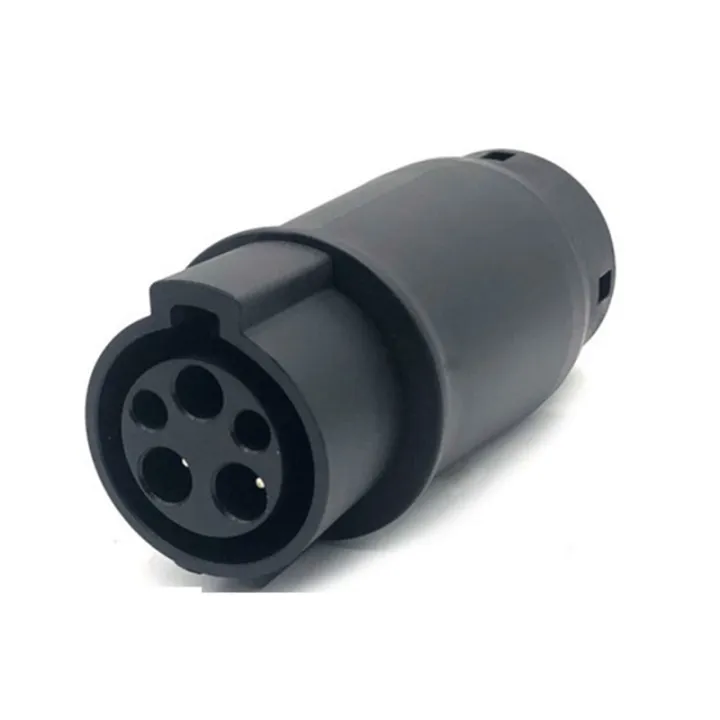 EVSE EV Adaptor 32A J1772 Type 1 to Type 2 Plug EV Adapter, Electric ...