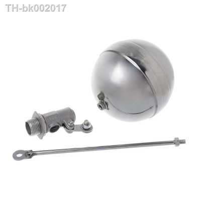 ♤ DN15 Male Thread Water Tank Ball Stainless Steel Flow Control Float Sensor Valve