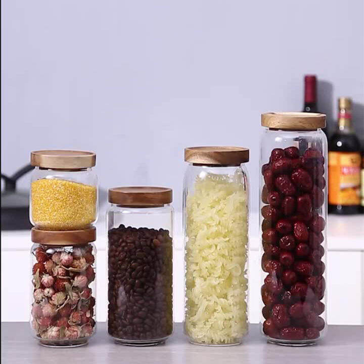 household-bottle-jar-glass-tea-cans-round-lid-coffee-confectionery-food-cans-cereal-storage-box-kitchen-storage-tank