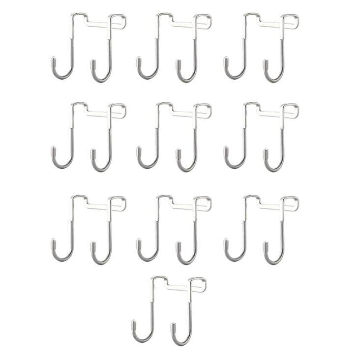 10pcs-hook-cabinet-door-double-hook-dormitory-kitchen-cabinet-door-bathroom-s-type-double-hook-stainless-steel-coat-hook