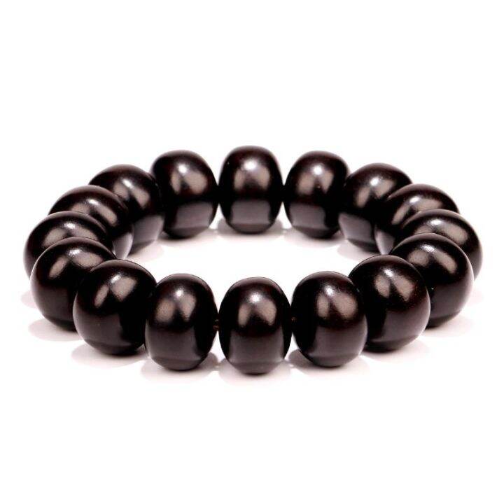 ใหม่มาถึงสีดำสร้อยข้อมือลูกปัดพุทราไม้จันทน์สีม่วงลูกคิดไม้จันทน์ลูกปัดวัสดุเก่าจมอยู่ใต้น้ำพื้นบ้านลูกปัดผู้ชายและผู้หญิงของสร้อยข้อมือ