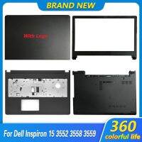 ใหม่สำหรับ Inspiron 15 3558 3559 3552หน้าจอ LCD สำหรับแล็ปท็อปคีย์บอร์ดเคสด้านล่างฝาปิดโน้ตบุคฝาหลังพร้อมออปติคัลไดรเวอร์พอร์ต Cale