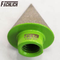 FACHLICH 1Pc Dia35mm เกาหลี M10เพชร Chamfer Bits เครื่องตัดกระเบื้องหินอ่อนเจาะ Crowns Milling Polish Hole เครื่องบดมุม