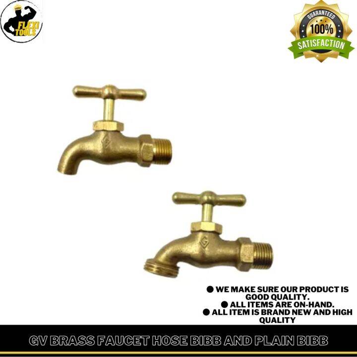 Gv Brass Faucet Hose Bibb And Plain Bibb Lazada Ph