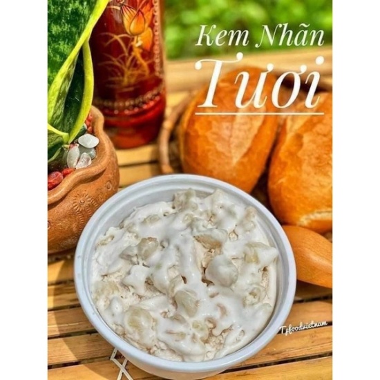 Kem nhãn tươi hộp 500gr giao hỏa tốc tphcm - ảnh sản phẩm 8