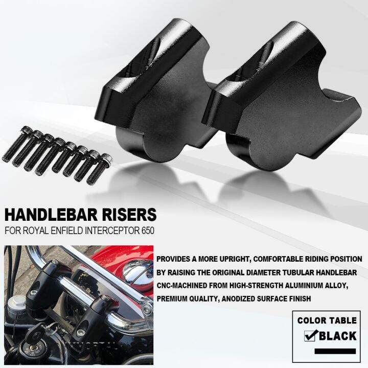 For Royal Enfield Interceptor 650 Handlebar Risers Motorcycle