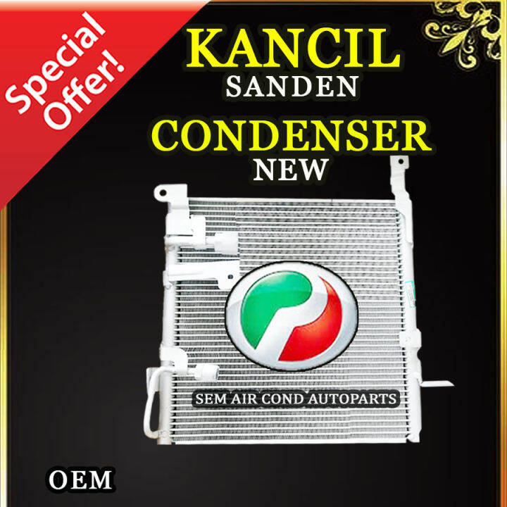 PERODUA KANCIL SANDEN SD TYPE OEM NEW CONDENSER/ KONDENSER (CAR AIRCOND