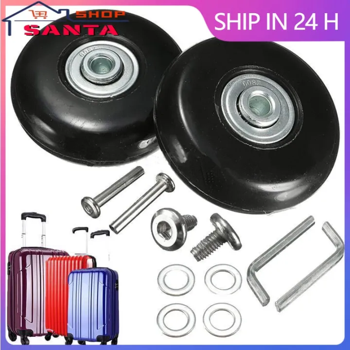 4050MM Suitcase Luggage Wheels Replacement 4Pcs Rubber Wheels Repair