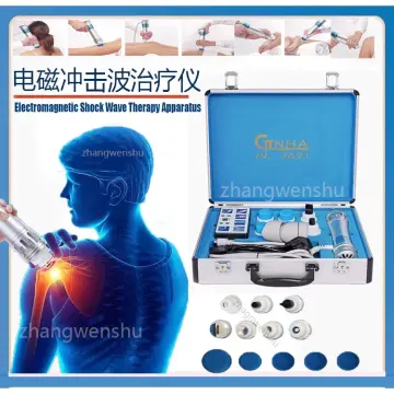 Portable Physiotherapy Equipment Electromagnetic Shock Wave