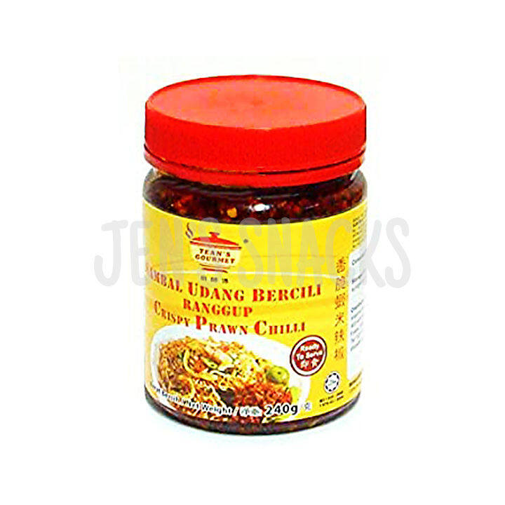 Tean's Teans Gourmet Crispy Prawn Chilli Sambal Udang Bercili Ranggup ...