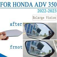 2022 2023สำหรับ HONDA ADV 350 ADV350กระจกมองกระจกมองหลังรถจักรยานยนต์เพิ่มมุมมองภาพด้านหลังเลนส์กระจกนูนกระจกด้านข้าง