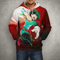 2023 2022 New Anime My Hero Academia Kuroko No Basket 3D Print Men Women Hoodies Spring Fashion Long Sleeve Boy Girl Cool Pullover Size:XS-5XL