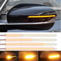 2pcs Led strip Flowing Rear View Mirror Lights Indicator Dynamic Turn Signal Side Marker Lamp Blinker Side Mirror Flashing Light Bulbs  LEDs HIDs