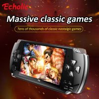 [Echolic] X6 4.0 คอนโซลมือถือ8GB เครื่องเล่นคอนโซลเกม PSP X6 1500ในตัวเกมความคมชัดสูงเครื่องเล่นวิดีโอเกมย้อนยุคมือถือเกมผู้เล่นจำลองหลายตัว [พร้อมในสต็อก]