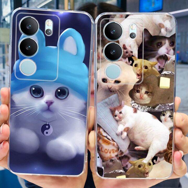 ผ้าหุ้มหลังทาสีรูปเด็กผู้หญิงลายผีเสื้อ-tpu-เคสมือถือซิลิโคนนิ่ม-s17สำหรับ-vivos17-pro-s-17-t-เคสใส่โทรศัพท์สำหรับ-vivo